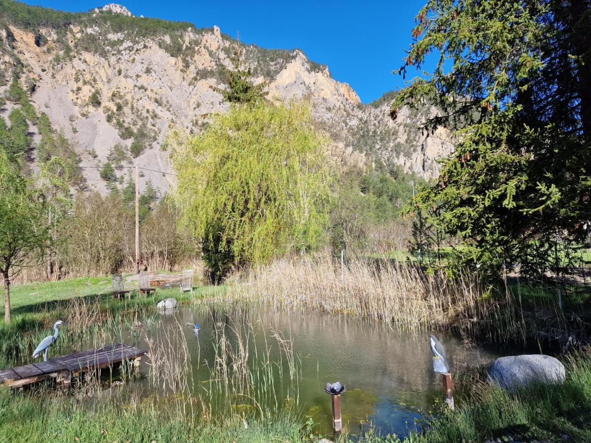Chambre Aux Gorges De Daluis Guillaumes Eksteriør billede