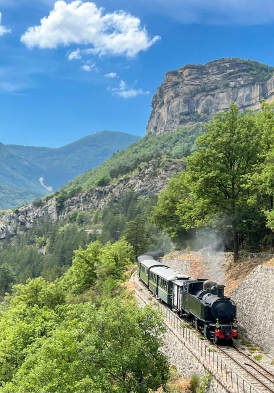 Chambre Aux Gorges De Daluis Guillaumes Eksteriør billede