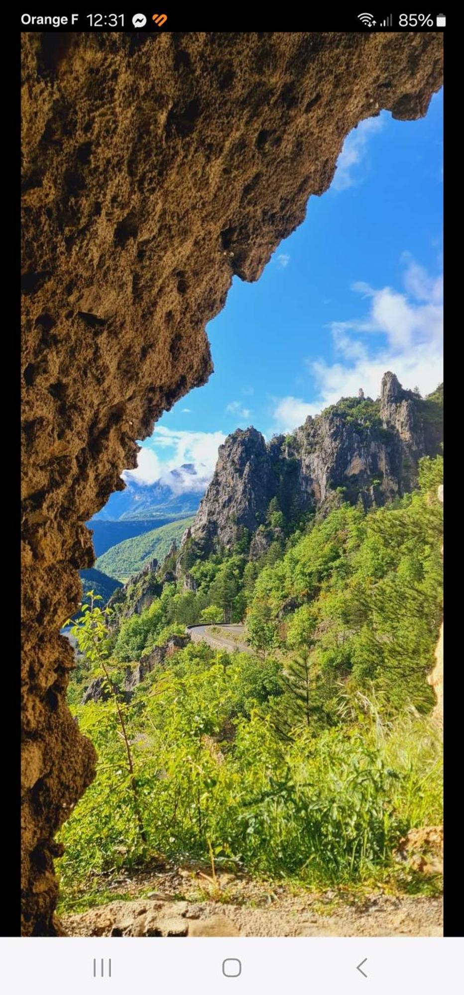 Chambre Aux Gorges De Daluis Guillaumes Eksteriør billede